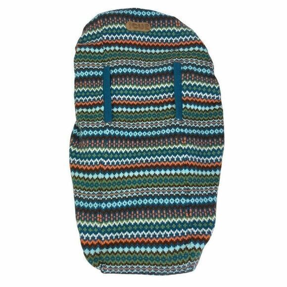 Mini Cue Baby Cover Sweater Multicolor Use With Strollers Carrier Removable Hood - Picture 2 of 10